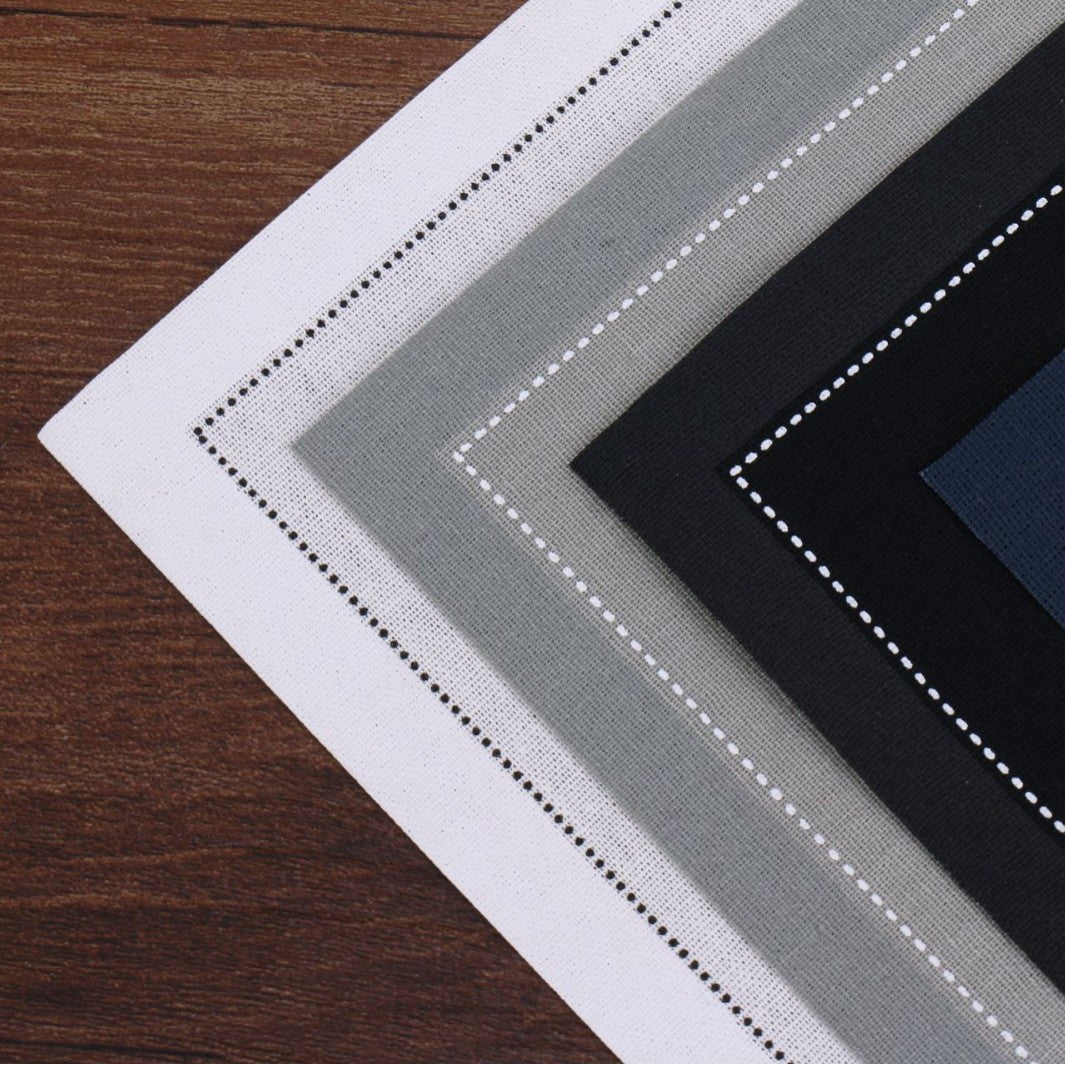 11.5 x 11.5 Premium Tear-off Cotton Coasters Cocktail Coasters for Hotel and Home HLCOA1001